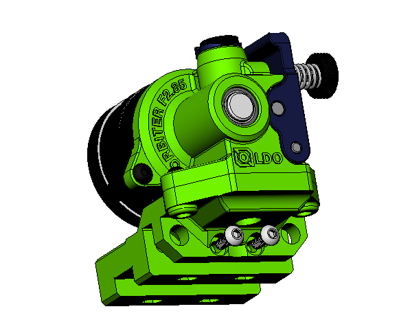 E3D V6 Orbiter 2.85mm on Mount